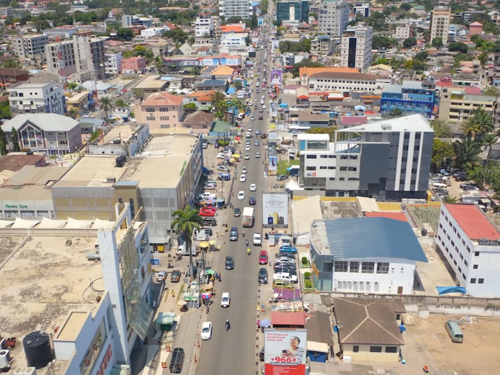 ghana city streets