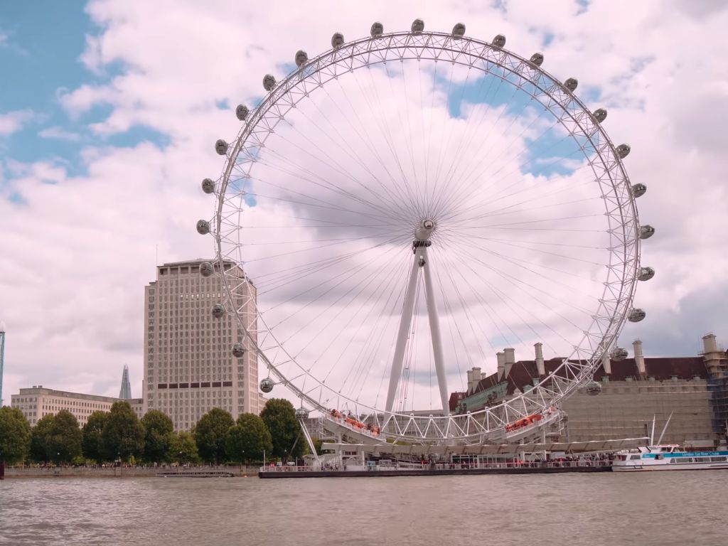 london eye wheel